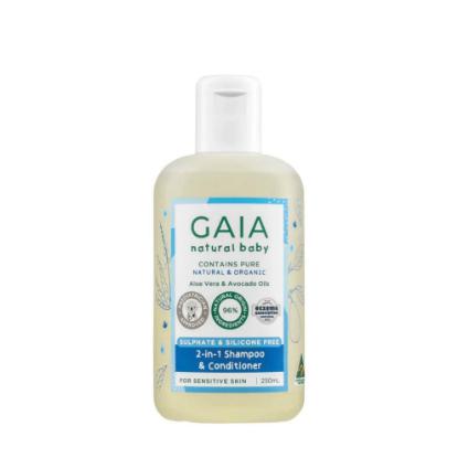 Picture of Gaia Naturals 2-in-1 Baby Shampoo & Conditioner 250ml