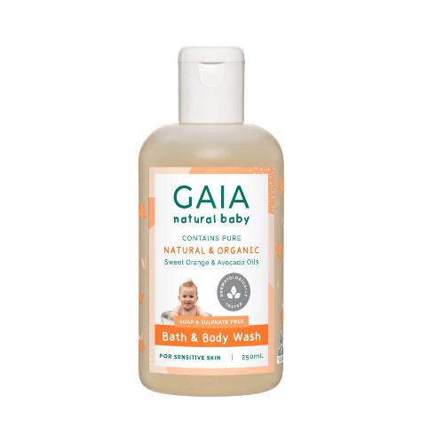 Picture of Gaia Natural Baby Bath & Body Wash 250ml