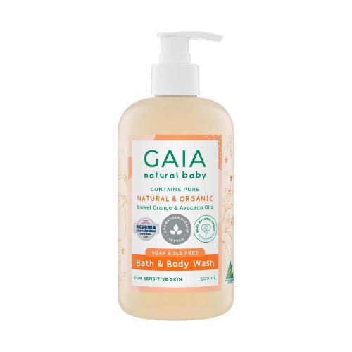 Picture of Gaia Natural Baby Bath & Body Wash 500ml