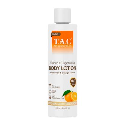 Picture of T.A.C. Vitamin C Brightening Body Lotion With Lemon & Orange Extract 100ml