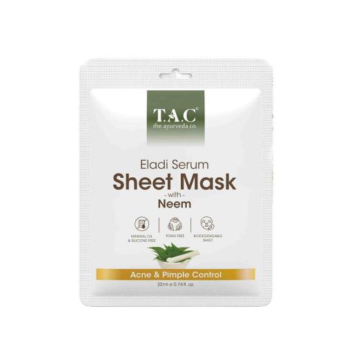 Picture of T.A.C. Eladi Serum Sheet Mask With Neem 22ml