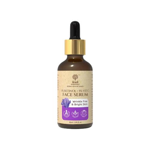 Picture of Khadi Essentials 1% Retinol & 5% Vitamin C Face Serum 30ml