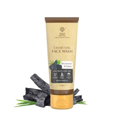Picture of Khadi Essentials Activated Charcoal Face Wash 100ml