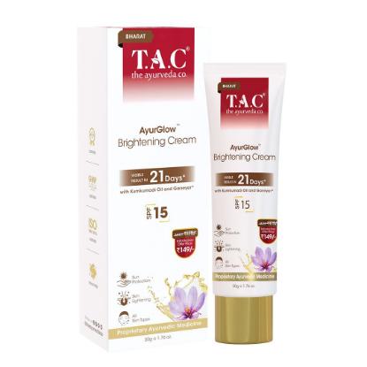 Picture of T.A.C. Ayurglow Brightening Cream 50gm
