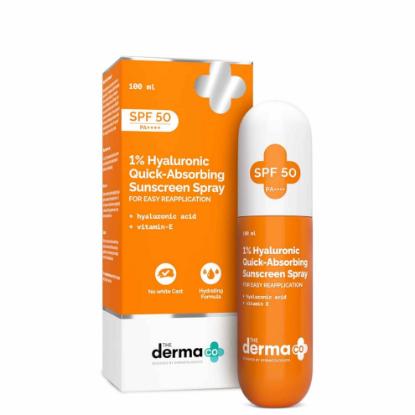 Picture of The Derma Co. 1% Hyaluronic Quick-Absorbing Sunscreen Spray 100ml