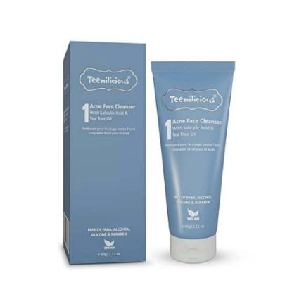 Picture of Teenilicious Acne Face Cleanser With Salicylic Acid & Tea Tree Oil 60gm