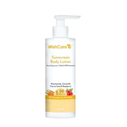 Picture of WishCare  SPF 50 PA+++ Sunscreen Body Lotion 200ml