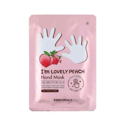 Picture of TONYMOLY I'm Lovely Peach Hand Mask 16gm
