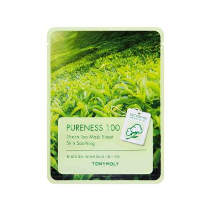 Picture of TONYMOLY Pureness 100 Green Tea Mask Sheet 21ml  