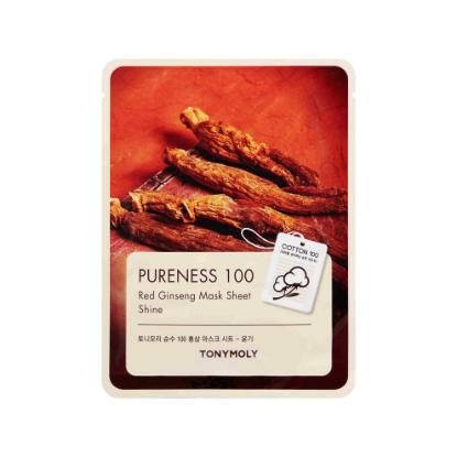 Picture of TONYMOLY Pureness 100 Red Ginseng Mask Sheet 21ml  