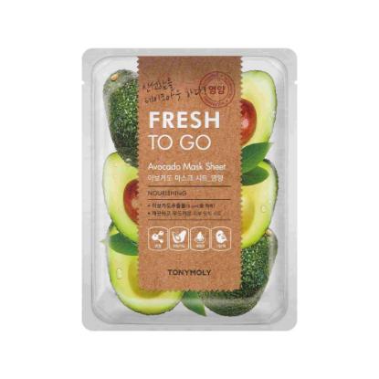 Picture of TONYMOLY Fresh To Go Avocado Mask Sheet 25gm