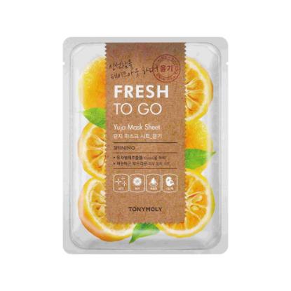 Picture of TONYMOLY Fresh To Go Yuja Mask Sheet 25gm