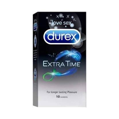 Picture of Durex Extra Time Condoms 10'S 