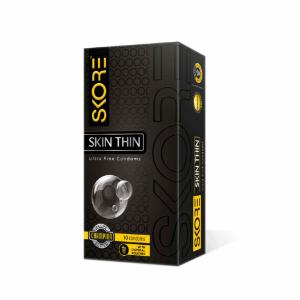 Picture of Skore Skin Thin Ultra Fine Condoms 10'S