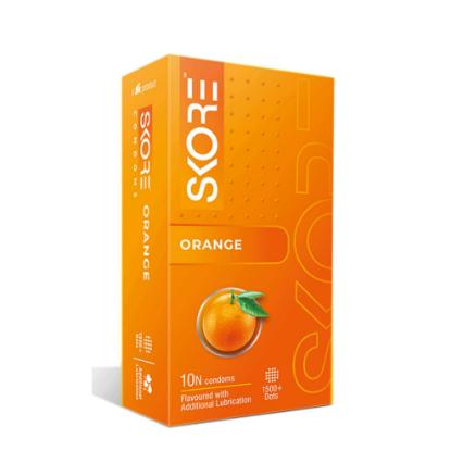 Picture of Skore Orange Flavoured Condom 10'S