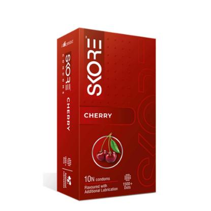 Picture of Skore Cherry Flavoured Condom 10'S