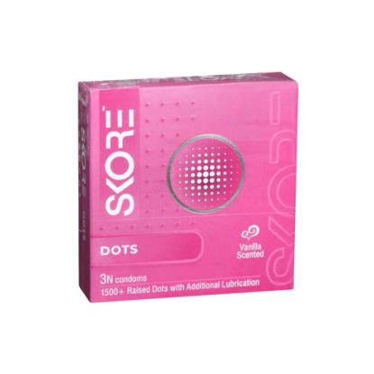 Picture of Skore Dotted Condoms 3'S