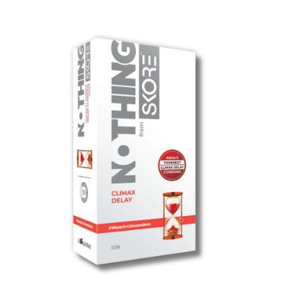 Picture of Skore Nothing Climax Delay Condoms 10'S 