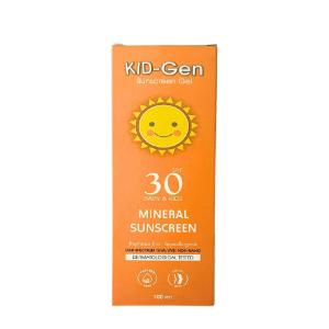 Picture of Kid-Gen Sunscreen Gel SPF 30 Baby & Kids Mineral Sunscreen 100ml