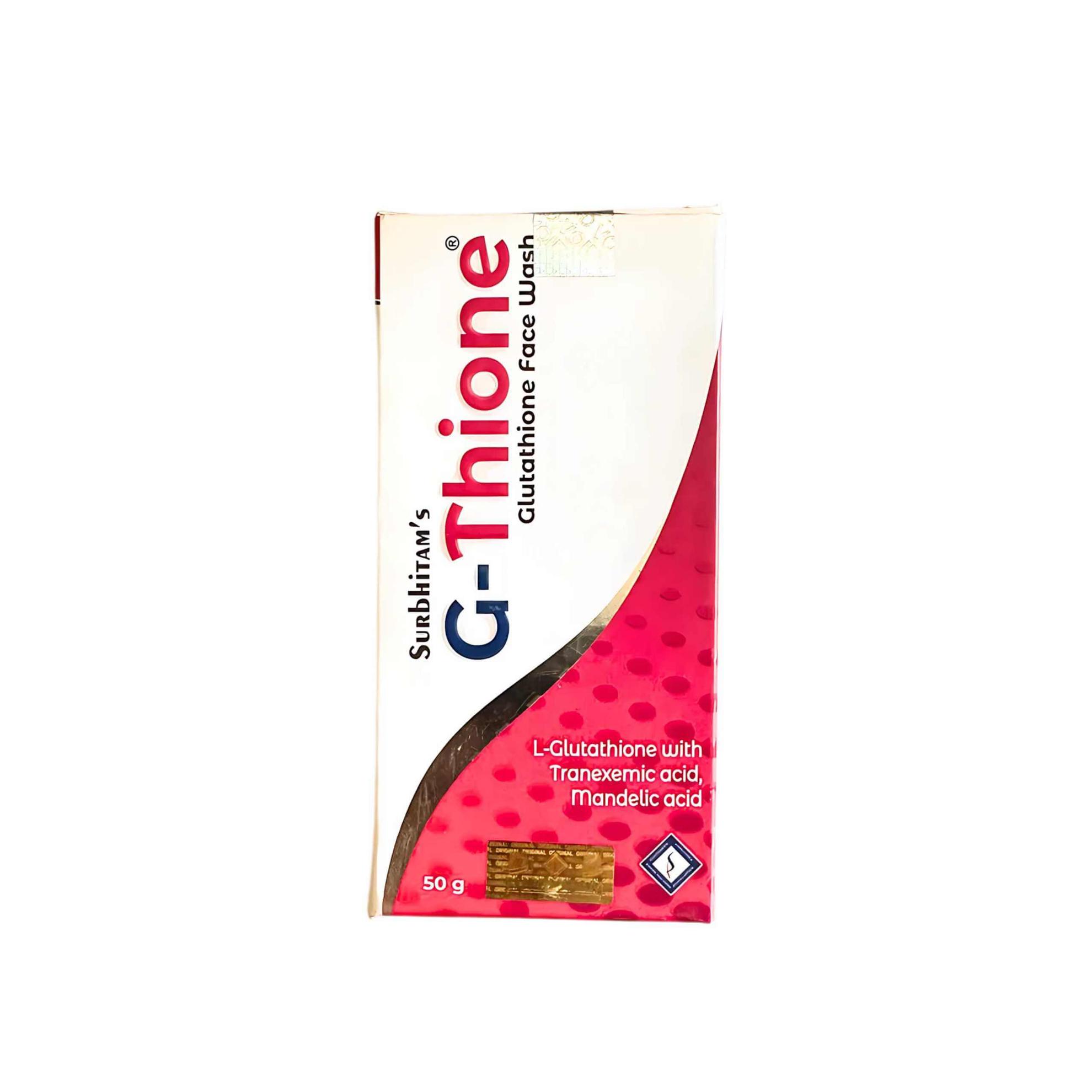 G-THIONE, Whitening Face Wash 50gm | ePharmacy.com.np | Online Pharmacy  Nepal | Buy Medicines Online