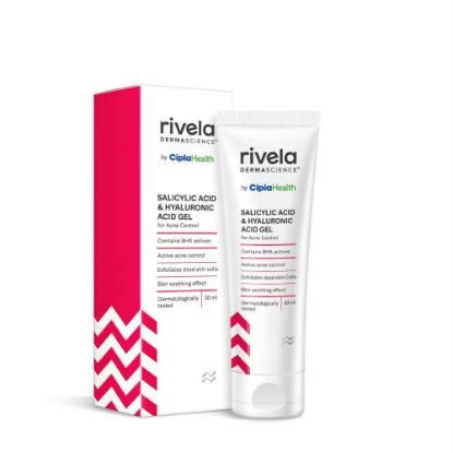 Picture of Rivela Dermascience Salicylic Acid & Hyaluronic Acid Gel 50ml