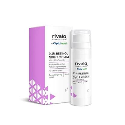 Picture of Rivela Dermascience 0.3% Retinol Night Cream 30ml