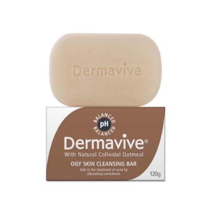 Picture of Dermavive Oily Skin Cleansing Bar 120gm