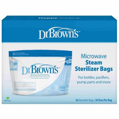 Picture of Dr. Brown's Microwave Steam Sterilizer Bag, 5-Pack (20 uses per Bag) (960)