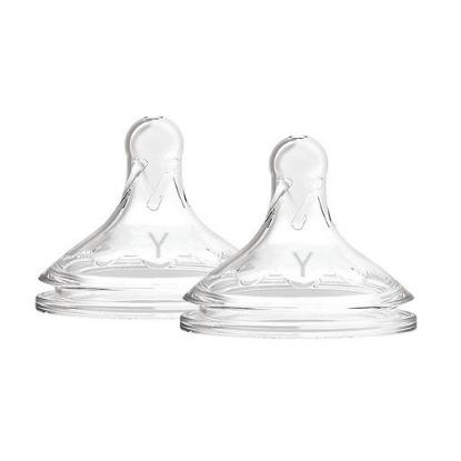 Picture of Dr. Brown's Y-Cut Wide-Neck Silicone Nipple, 2-Pack (WNY201-INTL)