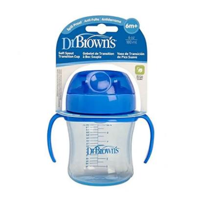 Picture of Dr. Brown's 6 oz / 180ml Soft-Spout Transition Cup Assorted (6m+) (TC61001-INTL)