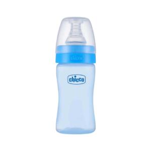 Picture of Chicco Bottle Feed Easy 125ml Blue Col 0M+
