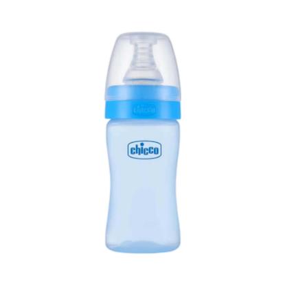 Picture of Chicco Bottle Feed Easy 125ml Blue Col 0M+