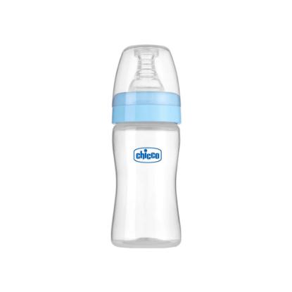 Picture of Chicco Bottle Feed Easy 125ml Blue Slow 0M+