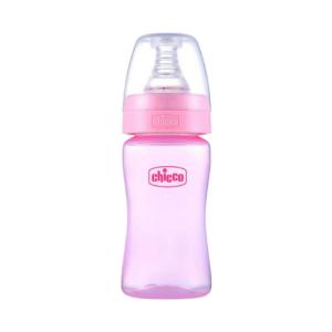 Picture of Chicco Bottle Feed Easy 125ml Pink Col 0M+