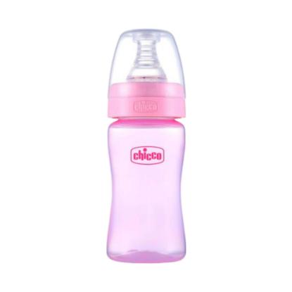 Picture of Chicco Bottle Feed Easy 125ml Pink Col 0M+