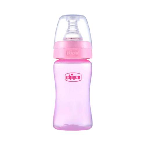 Picture of Chicco Bottle Feed Easy 125ml Pink Col 0M+