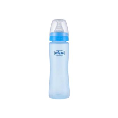 Picture of Chicco Bottle Feed Easy 250ml Blue Col 2M+
