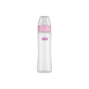 Picture of Chicco Bottle Feed Easy 250ml Pink Medium 2M+