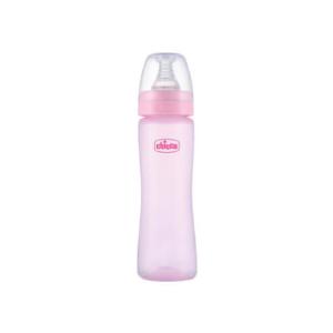 Picture of Chicco Bottle Feed Easy 250ml Pink Col 2M+