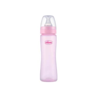 Picture of Chicco Bottle Feed Easy 250ml Pink Col 2M+
