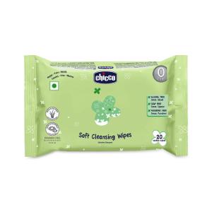 Picture of Chicco Soft Cleansing Wipes 20pcs