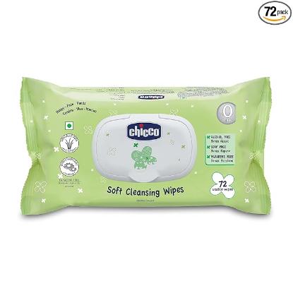 Picture of Chicco Soft Cleansing Wipes 72pcs