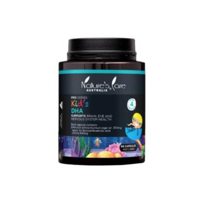 Picture of Nature's Care Australia Kid's DHA, 60 Capsules