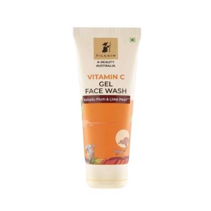 Picture of Pilgrim Australian Natural Vitamin C Brightening Gel Face Wash 100gm