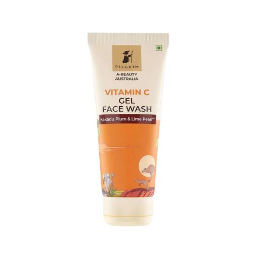 Picture of Pilgrim Australian Natural Vitamin C Brightening Gel Face Wash 100gm