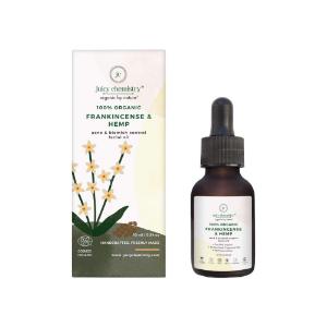 Picture of Juicy Chemistry Facial Oil for Acne and Blemish Control with Frankincense and Hemp 10ml
