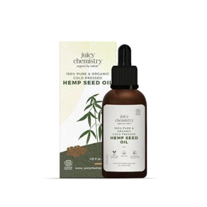 Picture of Juicy Chemistry Cold Pressed Hemp Seed Oil 30ml