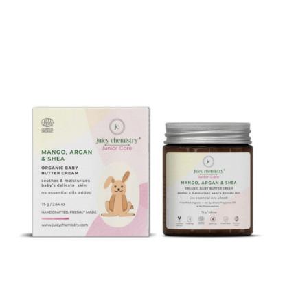 Picture of Juicy Chemistry Organic Baby Butter Cream with Mango, Argan & Shea 75gm