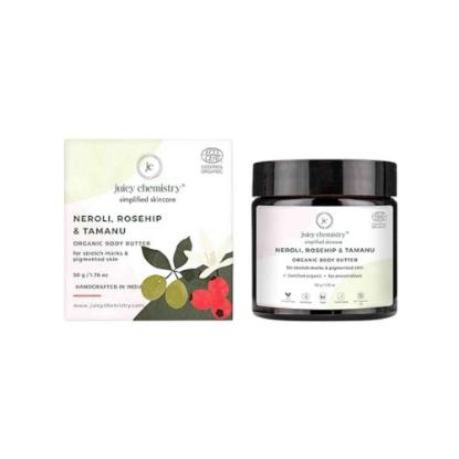 Picture of Juicy Chemistry Body Butter for Stretch Marks & Pigmented Skin with Neroli, Rosehip & Tamanu 75gm