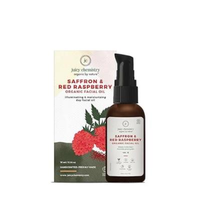 Picture of Juicy Chemistry Day Facial Oil for Illuminating and Moisturizing with Saffron & Red Raspberry 10ml